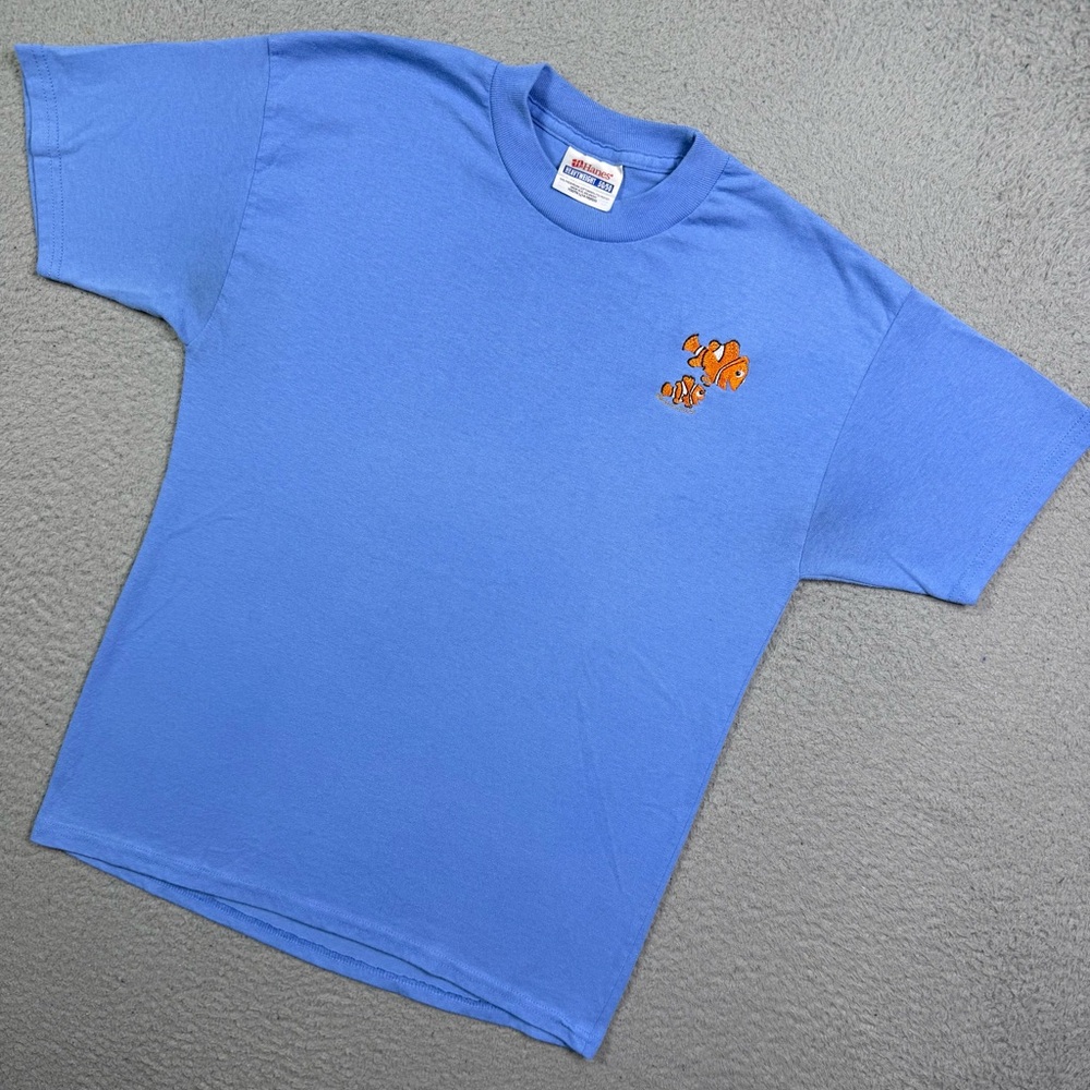 Kids Vintage y2k embroidered fish T-shirt